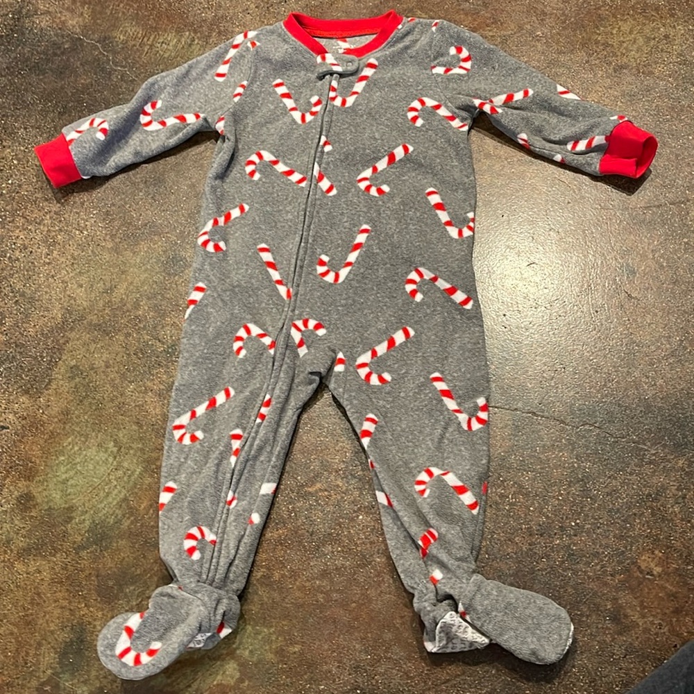 Carters Candy cane onsie 18M